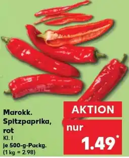 Kaufland Marokk. spitzpaprika, tilbud