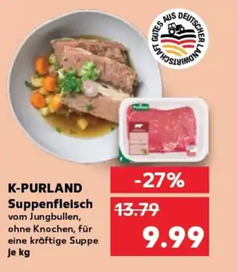 Kaufland K-PURLAND Suppenfleisch tilbud