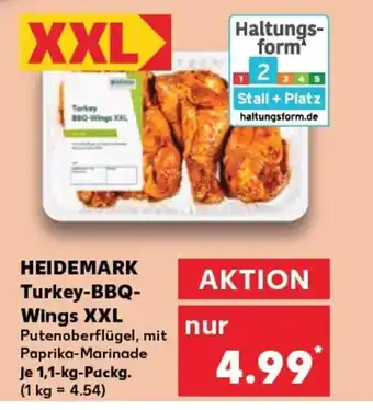 Kaufland Heidemark turkey-bbq- wings xxl tilbud