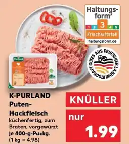 Kaufland K-purland puten- hackfleisch tilbud