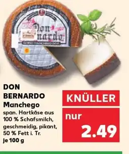 Kaufland DON BERNARDO Manchego tilbud