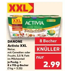 Kaufland DANONE Activia XXL tilbud