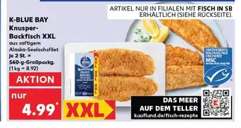 Kaufland K-BLUE BAY Knusper- Backfisch XXL tilbud