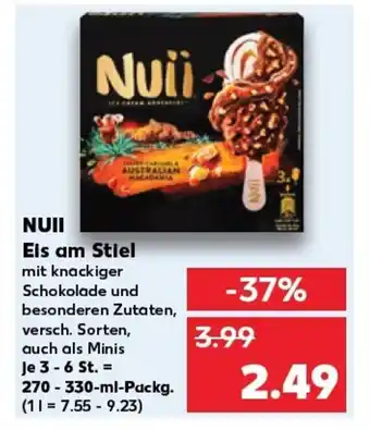 Kaufland NUII Els am Stiel tilbud