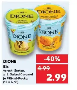 Kaufland DIONE Eis tilbud