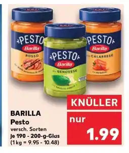 Kaufland BARILLA Pesto tilbud