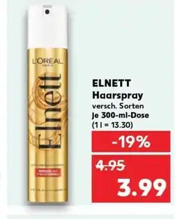 Kaufland ELNETT Haarspray tilbud