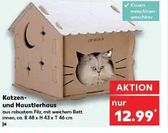 Kaufland Katzen- und Haustierhaus tilbud