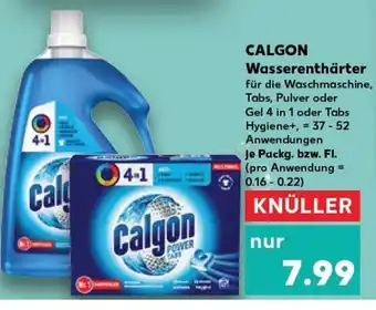 Kaufland CALGON Wasserenthärter tilbud