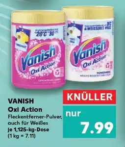 Kaufland VANISH Oxi Action tilbud