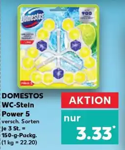 Kaufland DOMESTOS WC-Stein Power 5 tilbud