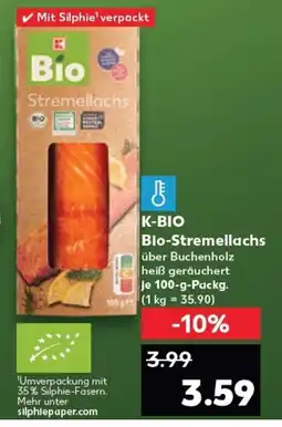 Kaufland K-BIO Bio-Stremellachs tilbud