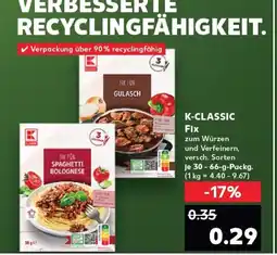 Kaufland K-CLASSIC Fix tilbud