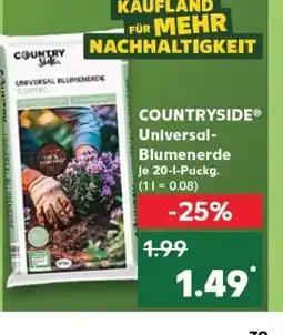 Kaufland COUNTRYSIDEⓇ Universal- Blumenerde tilbud