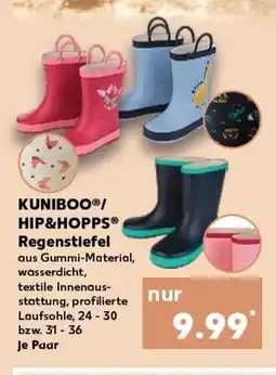 Kaufland KUNIBOOⓇ/ HIP&HOPPS® Regenstiefel tilbud