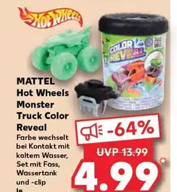 Kaufland MATTEL Hot Wheels Monster Truck Color Reveal tilbud