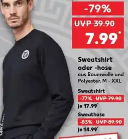 Kaufland Sweatshirt oder -hose tilbud