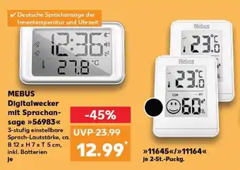 Kaufland MEBUS Digitalwecker mit Sprachan- sage 56983 tilbud