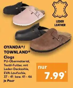 Kaufland OYANDA®/ TOWNLAND® Clogs tilbud