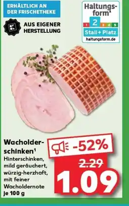 Kaufland Wacholder- schinken' tilbud