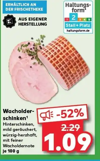 Kaufland Wacholder- schinken' tilbud