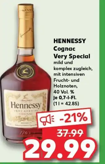 Kaufland HENNESSY Cognac Very Special tilbud