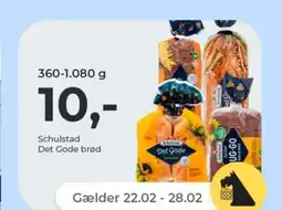 Netto Schulstad Det Gode brød tilbud