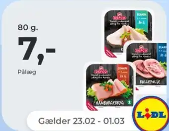 Netto Pålæg tilbud