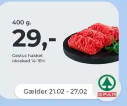 Netto Gestus hakket oksekød 14-18% tilbud