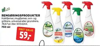 jem & fix RENGØRINGSPRODUKTER tilbud