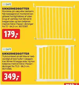 jem & fix SIKKERHEDSGITTER tilbud