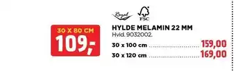 jem & fix HYLDE MELAMIN 22 MM tilbud