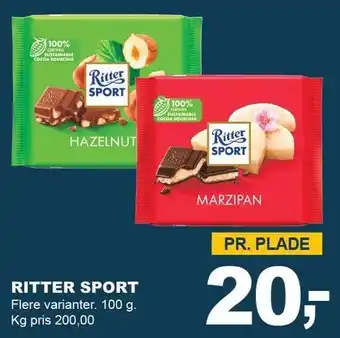 Let-Køb RITTER SPORT tilbud