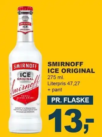 Let-Køb SMIRNOFF ICE ORIGINAL tilbud