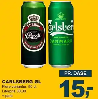 Let-Køb CARLSBERG ØL tilbud