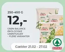 Netto Grøn Balance økologiske grøntsager, 250-450 g tilbud