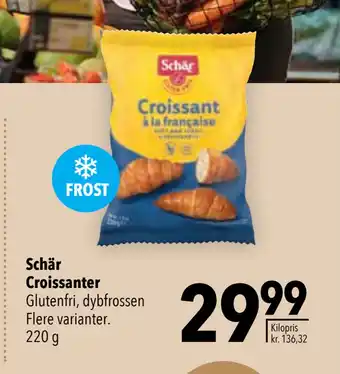 Citti Schär Croissanter tilbud