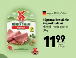 Citti Rügenwalder Mühle Vegansk salami tilbud