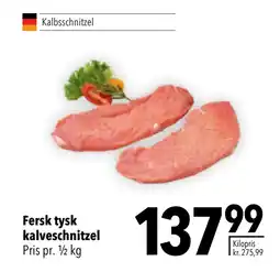 Citti Fersk tysk kalveschnitzel tilbud