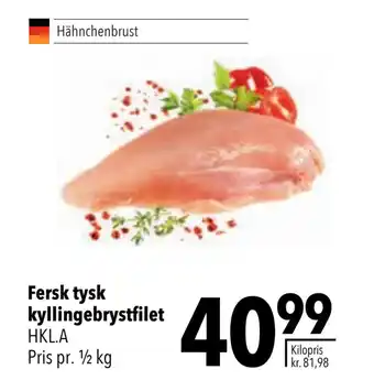 Citti Fersk tysk kyllingebrystfilet tilbud