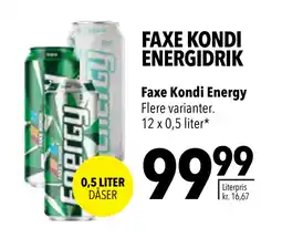 Citti Faxe Kondi Energy tilbud