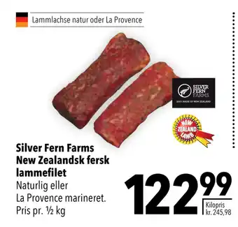 Citti Silver Fern Farms New Zealandsk fersk lammefilet tilbud