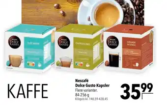 Citti Nescafé Dolce Gusto Kapsler tilbud