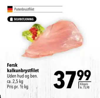 Citti Fersk kalkunbrystfilet tilbud