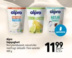 Citti Alpro Sojayoghurt tilbud