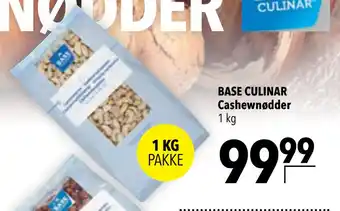 Citti BASE CULINAR Cashewnødder tilbud