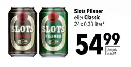 Citti Slots Pilsner eller Classic tilbud