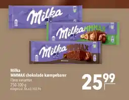 Citti Milka MMMAX chokolade kæmpebarer tilbud