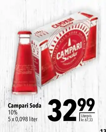 Citti Campari Soda tilbud