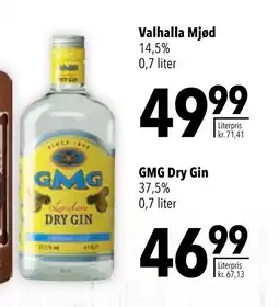 Citti GMG Dry Gin tilbud